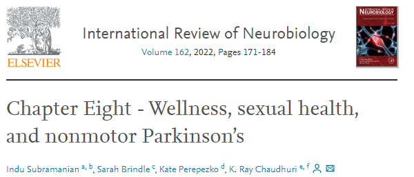 Wellness, sexual health, and nonmotor Parkinson’s